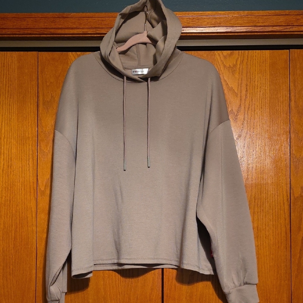 89th & Madison Taupe Hoodie